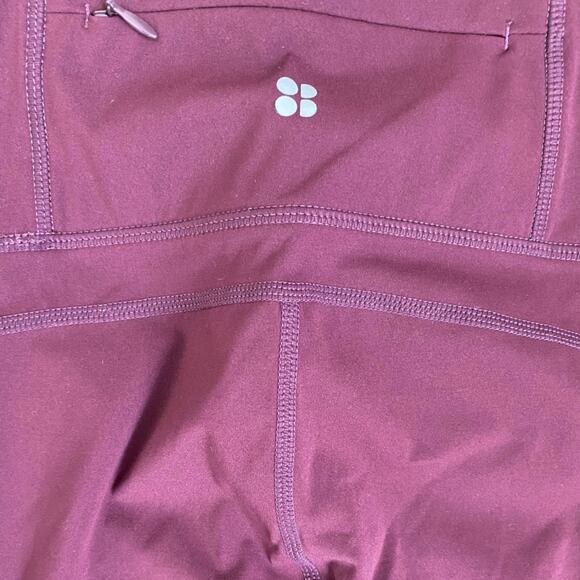 Sweaty Betty Workout Activewear Crop Leggings Size L - Picture 5 of 6